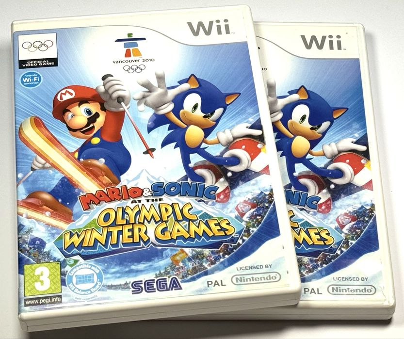 Mario And Sonic Winter Olympic Games Nintendo Wii
