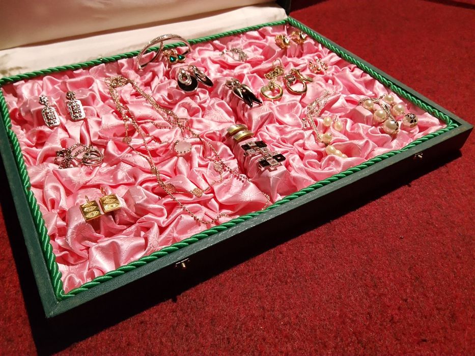 Biżuteria pozłacana/srebrna mix