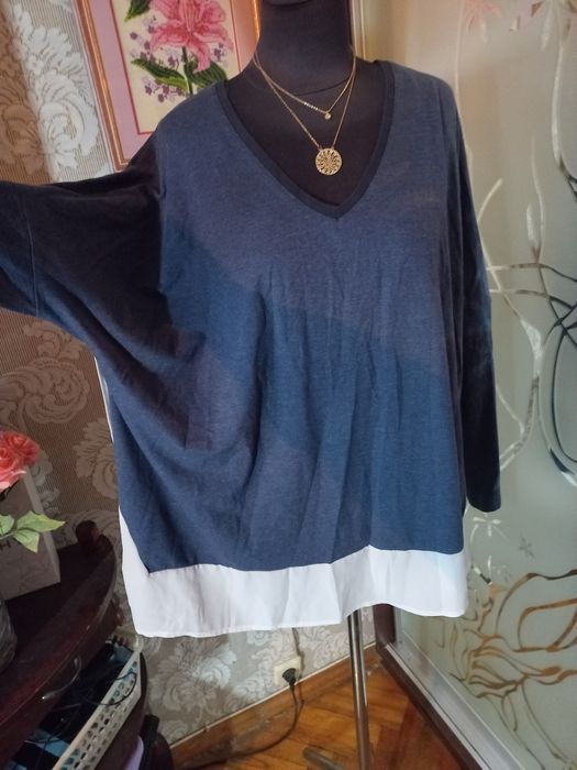 Чудесная туника, джемпер,блуза! Размер 60-64!евро 20!!