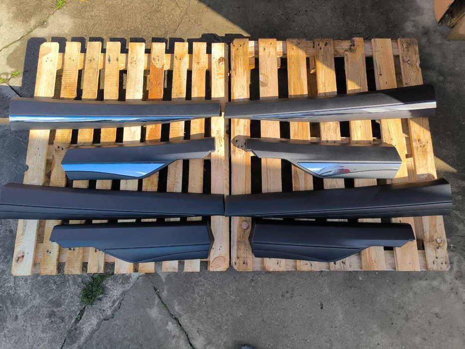 Молдинг накладка двері лівої правої на Nissan Rogue X-trail t33 хром