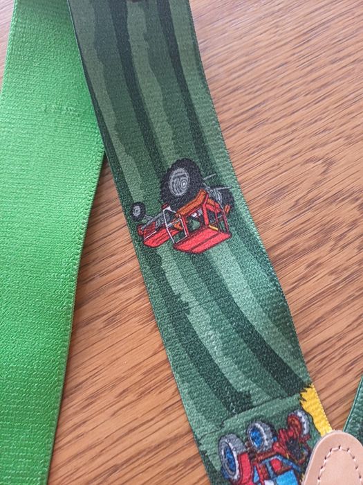 Szelki BRIMARC wstawka ze skóry