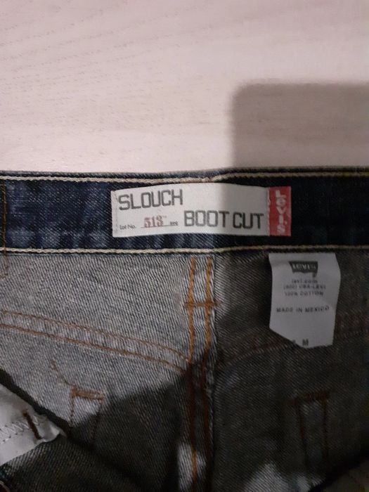 Calças Levi's Slouch Boot Cut Tamanho M