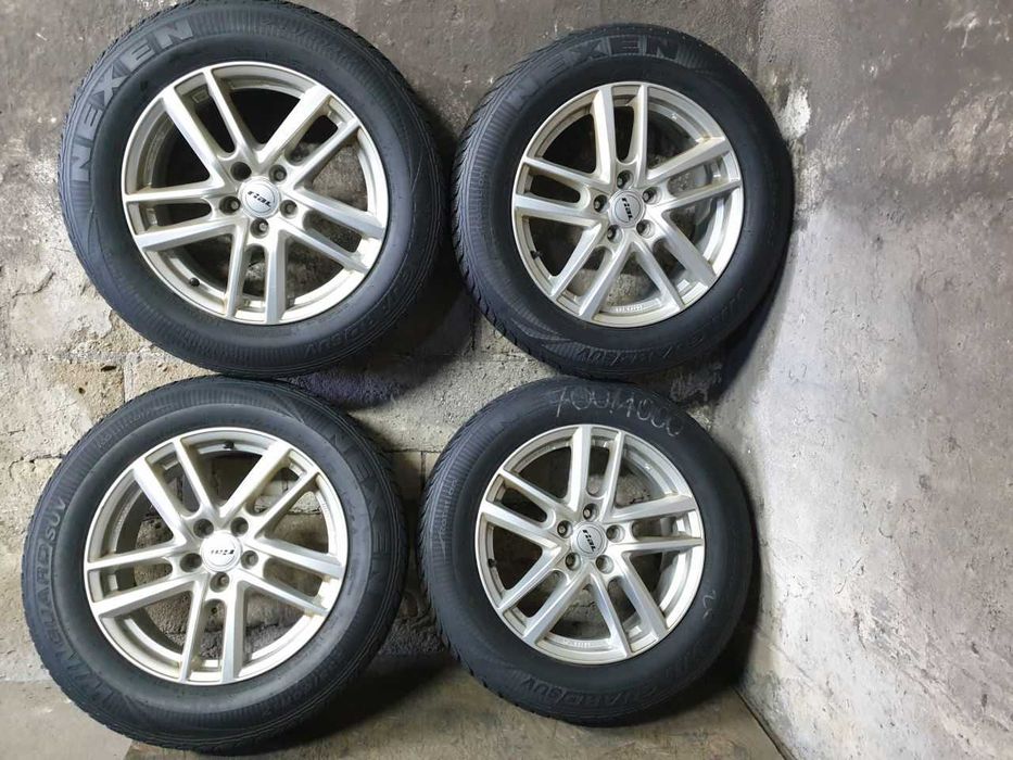 Felgi aluminiowe Rial Ford Volvo R17 5x108 opony zimowe 235/60R17 5,8mm