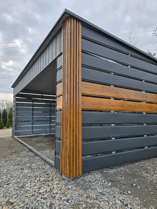 Wiata Zadaszenie na auto CARPORT 6x6