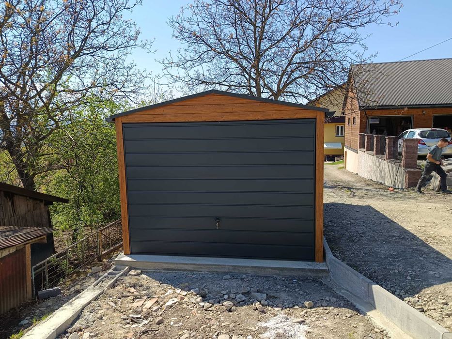 Garaż blaszany garaz blaszak 3x5 garaże blaszane 5x7 6x6 profil kolor