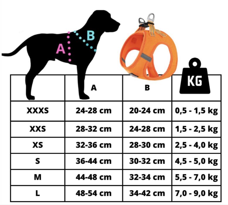 Szelki dla psa + smycz różowe