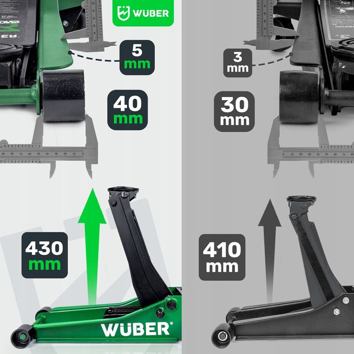 Podnośnik Samochodowy Lewarek Żaba Niskoprofilowy 3 Tony okazja fv