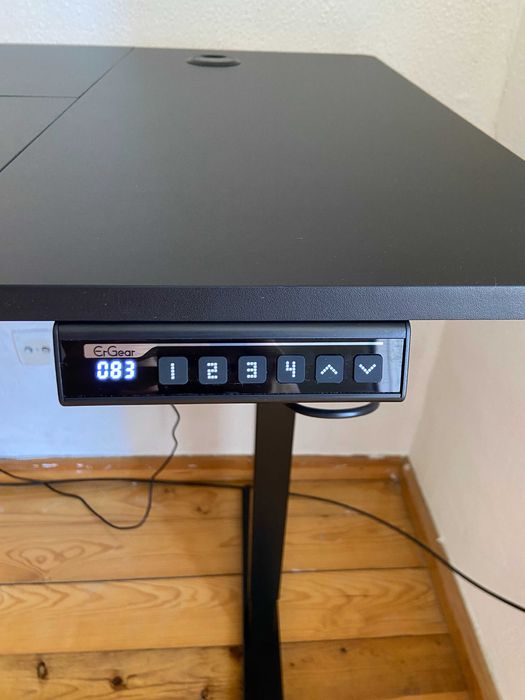 Estrutura de secretária elétrica ajustável em altura, ErGear Standing desk