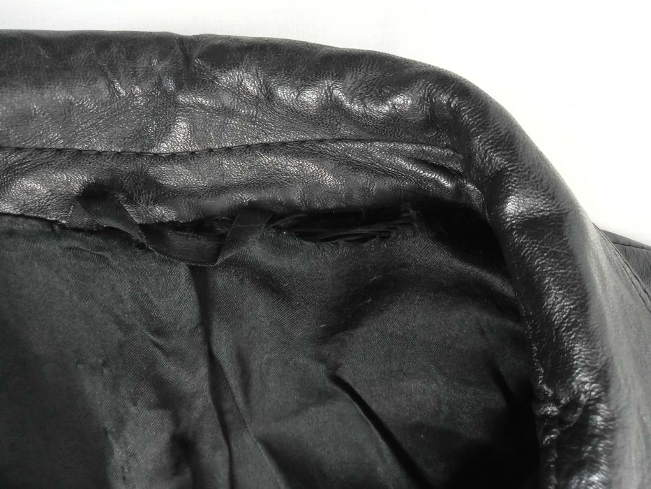 kurtka skórzana czarna