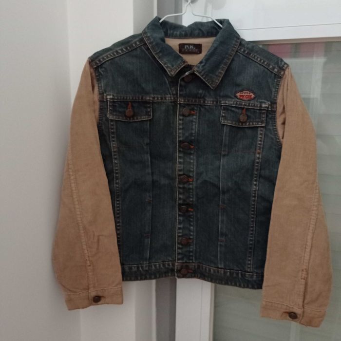 Casaco ganga azul P.K.