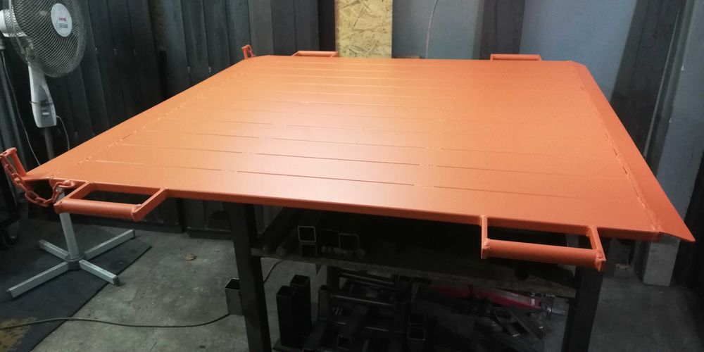 Rampa najazdowa do kontenera, garażu, podjazdu 700 kg