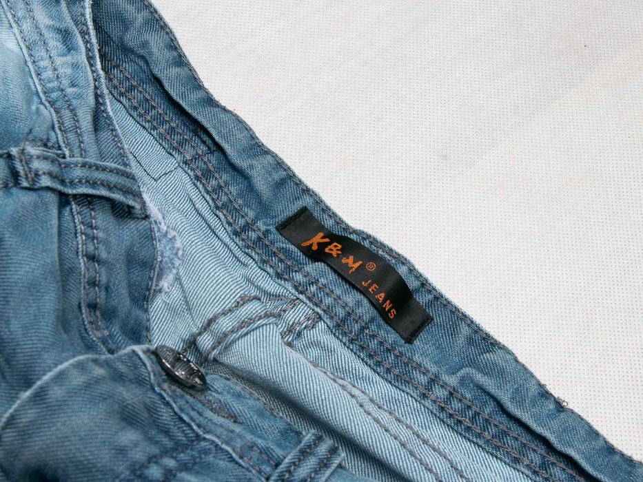 Spodnie jeansowe y2k Kosmo&Lupo 32us niski stan drip japan style