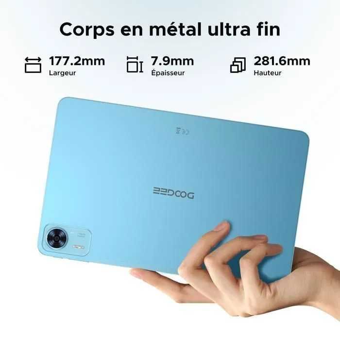 Tablet DOOGEE T36 12 cali 32 GB RAM 384 GB czarny Android 15 8800 mAh
