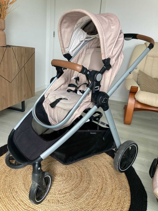 Carrinho bebeconfort Zelia + Ovinho + Base isofix + espelho Chicco