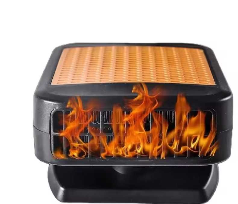 Desembaciador de para-brisas com 200W de potência e alimentação de 12V.