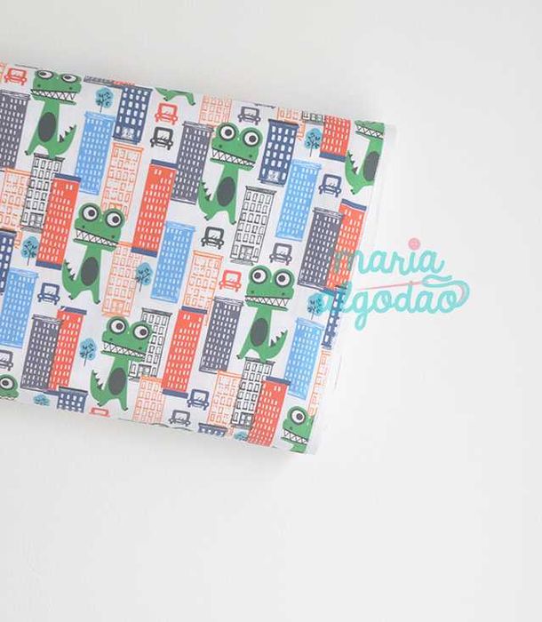 Oportunidade: Tecido 100% algodão a 6€/m - Loose in the City Brite
