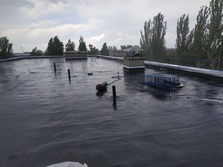 Ремонт мягкой кровли. Кровля крыши еврорубероидом