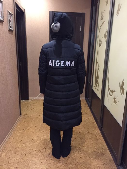 Пальто-пуховик женское размер S, M