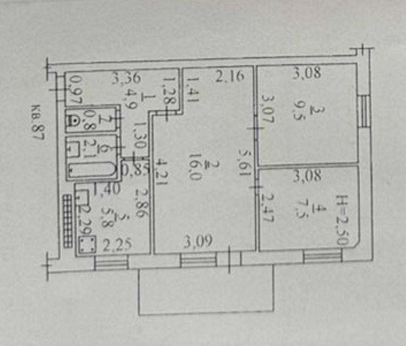 3 ком на Корольова