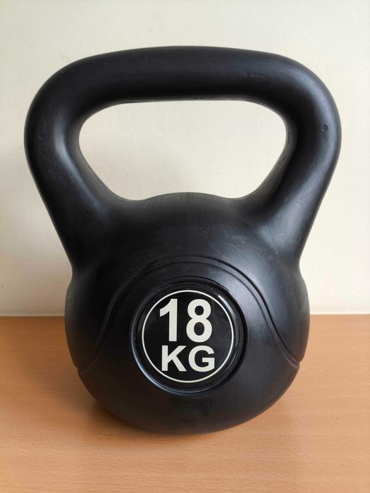 Kettlebell bitumiczny 18 kg