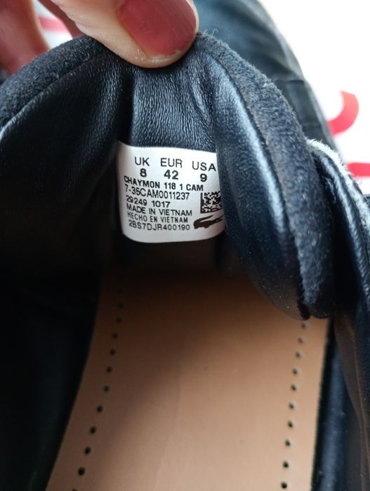 Buty sportowe Lacoste