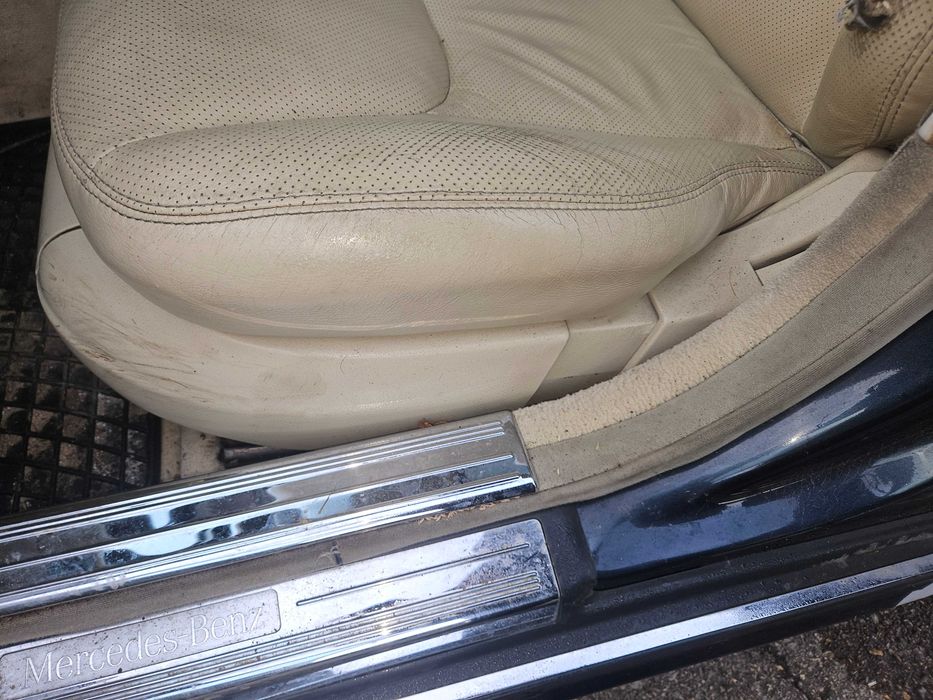 Fotel fotele mercedes w220 osłony spodu lift beżowe