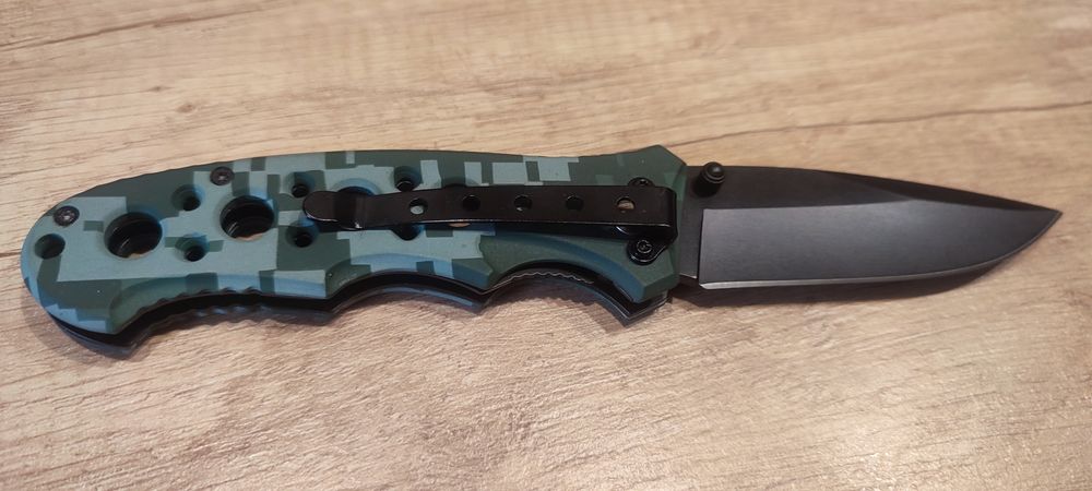 Нож MIL-TEC AT-Digital 15317170 криса пиксель камуфляж mora ontario