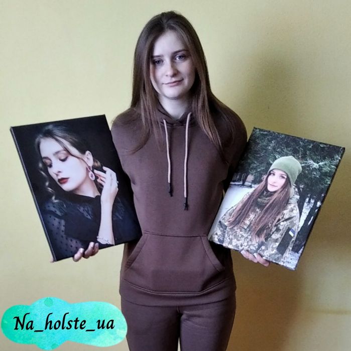 Фото картина на холсті, полотні. Печать портретов. Друк фото