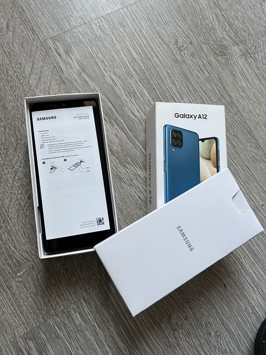 Смартфон Samsung Galaxy A12 SM-A125F 32Gb Blue