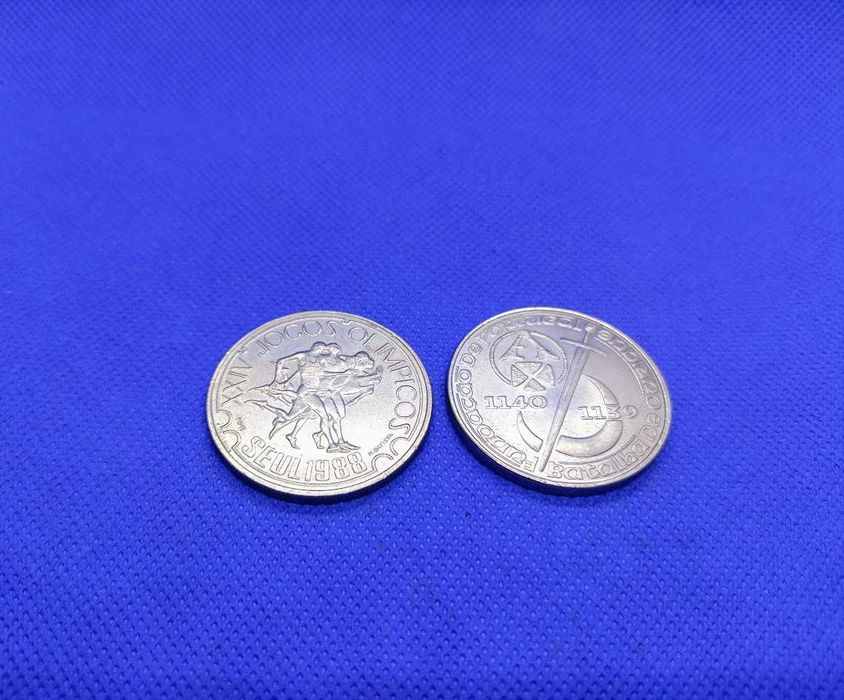 Lote de 2 moedas de 250$00 comemorativas