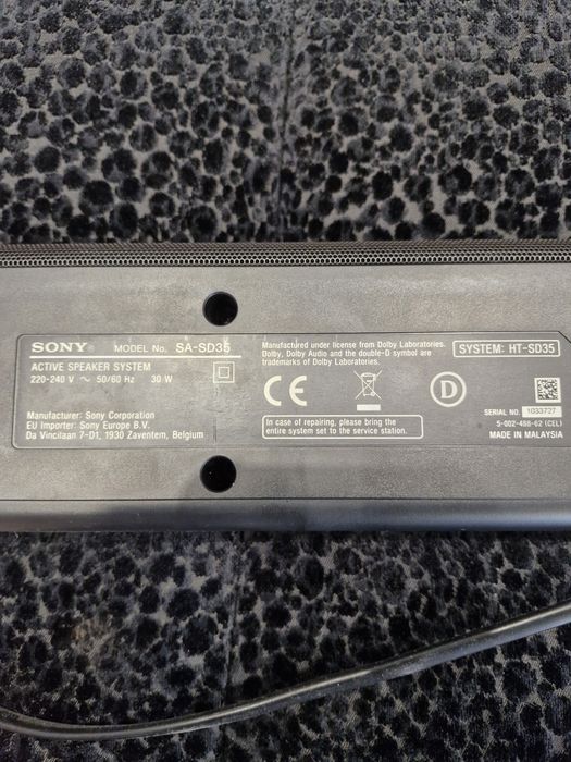Soundbar Sony HT-SD35