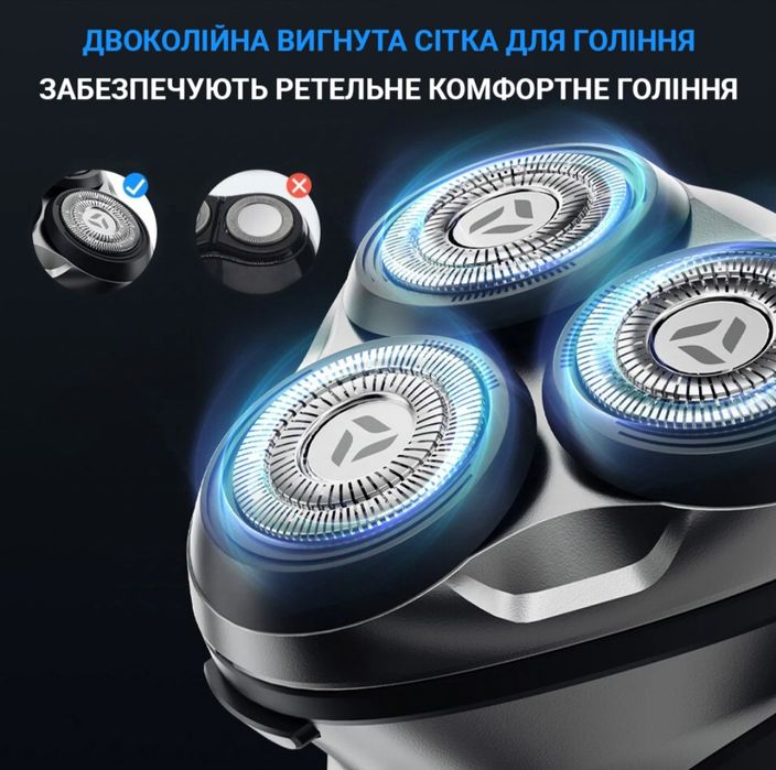 Електробритва  ENCHEN Blackstone Plus