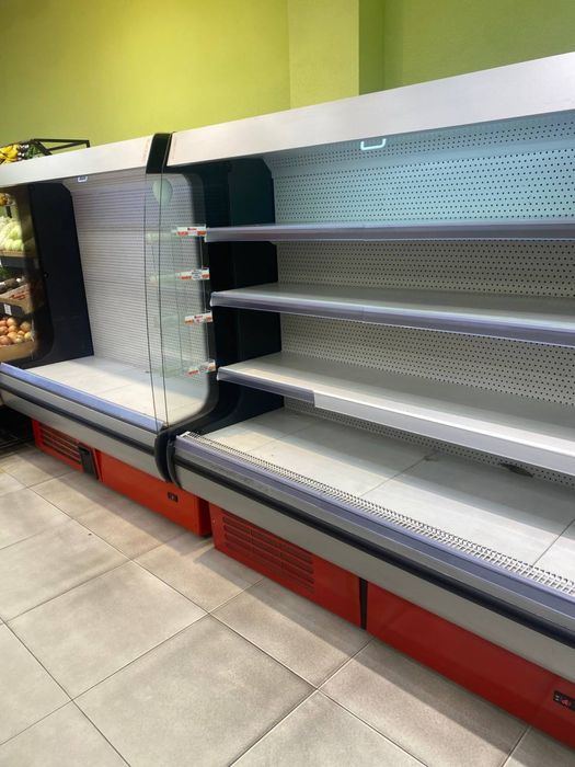 Барный холодильник Витрина для десертов Куб Умка Рэтро Морозилка