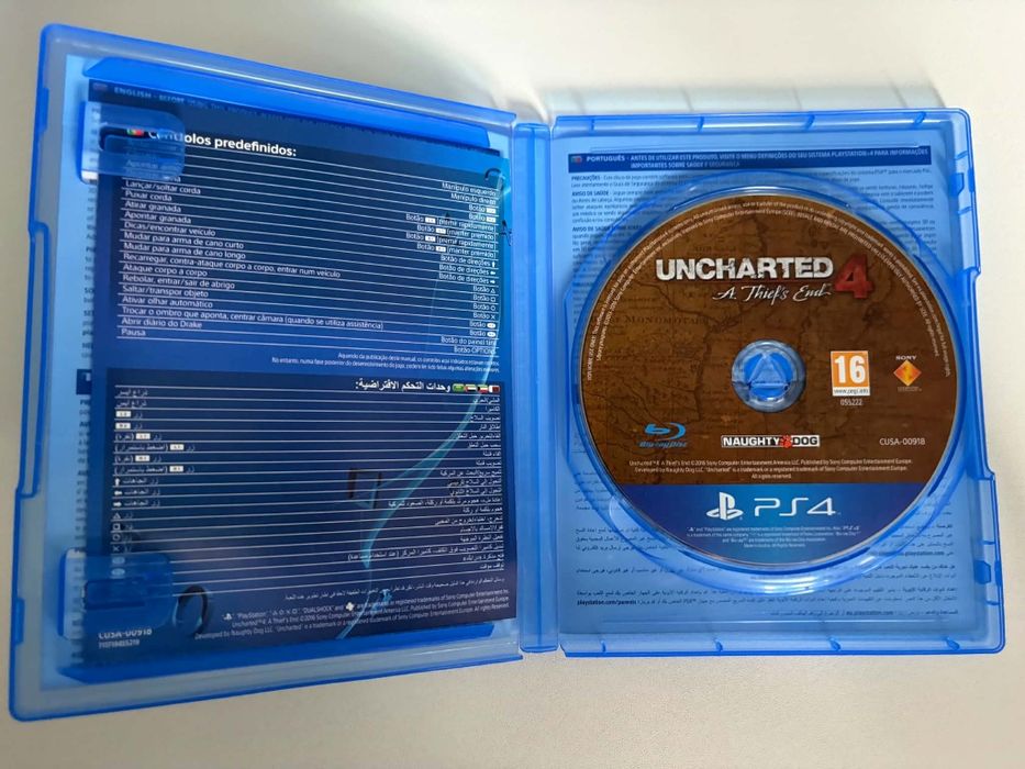 Gra Uncharted 4 a thief's end ps4