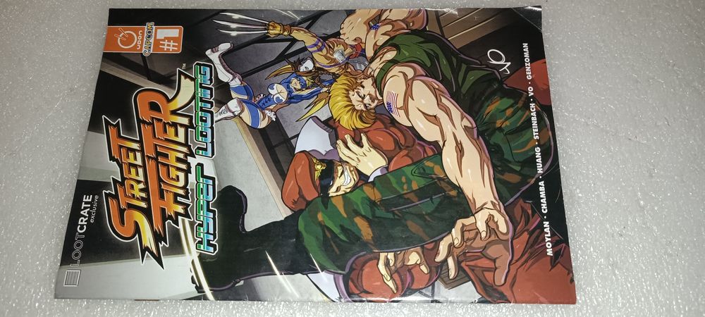 Antiga revista Street Fighter nr1 de 2016