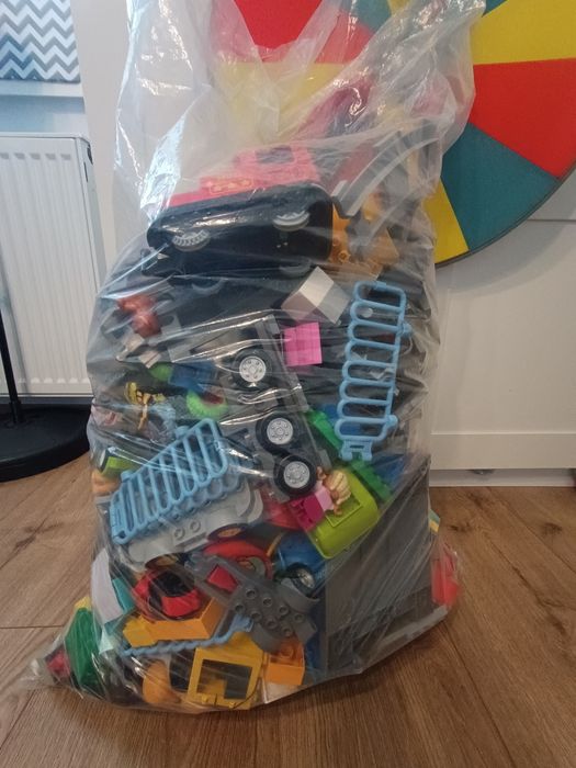 Klocki Lego Duplo wór ok  8 kg