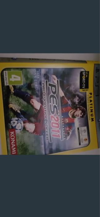 Prospeto caixa jogo Ps3 Pes 2011