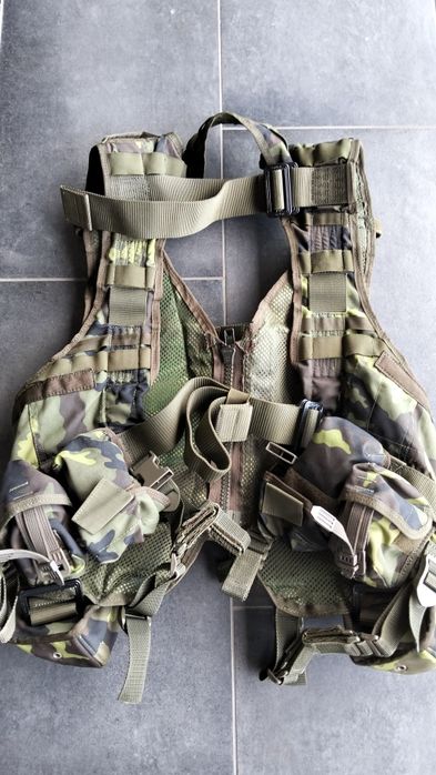 kamizelka taktyczna MNS 2000 vz. 95 uprzaż certyfikat ČSN EN 361