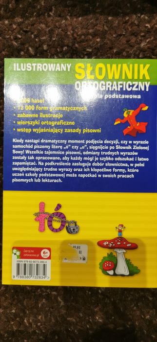 Ilustrowany słownik ortograficzny szkoła podstawowa