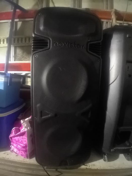Coluna amplificada novistar 1000w com Bluetooth