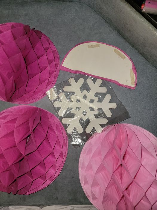 Новогодние игрушки 30+шт, дождик, гирлянды, пак