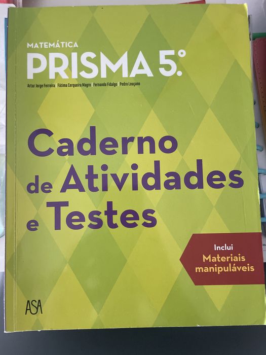 Caderno de atividades Prisma