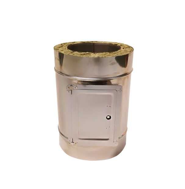 Komin termoizolowany, dwuścienny