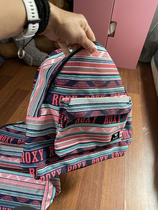 Plecak szkolny dziewczęcy ROXY, kolorowy, nowy