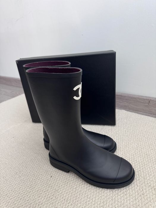 Kaloszy Chanel! Premium jakość! Od ręki 36,37,38,39,40,41