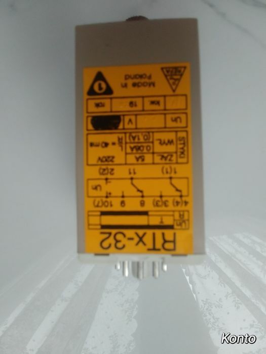 Przekaźniki termiczne, czasowe