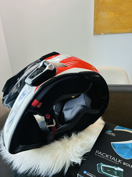 Capacete BMW GS Carbon Evo MIPS + Cardo Packtalk Bold JBL