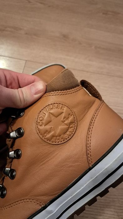 Trampki damskie skórzane