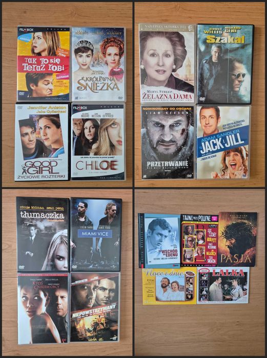 17 oryginalnych filmów DVD