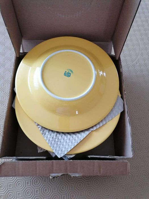 6 Pratos de Sopa - Vista Alegre (NOVOS)